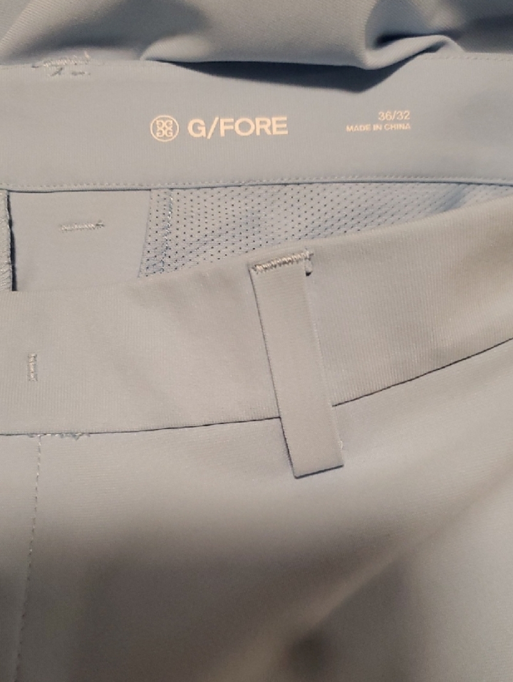 G/FORE Pale Blue Performance Golf Pants